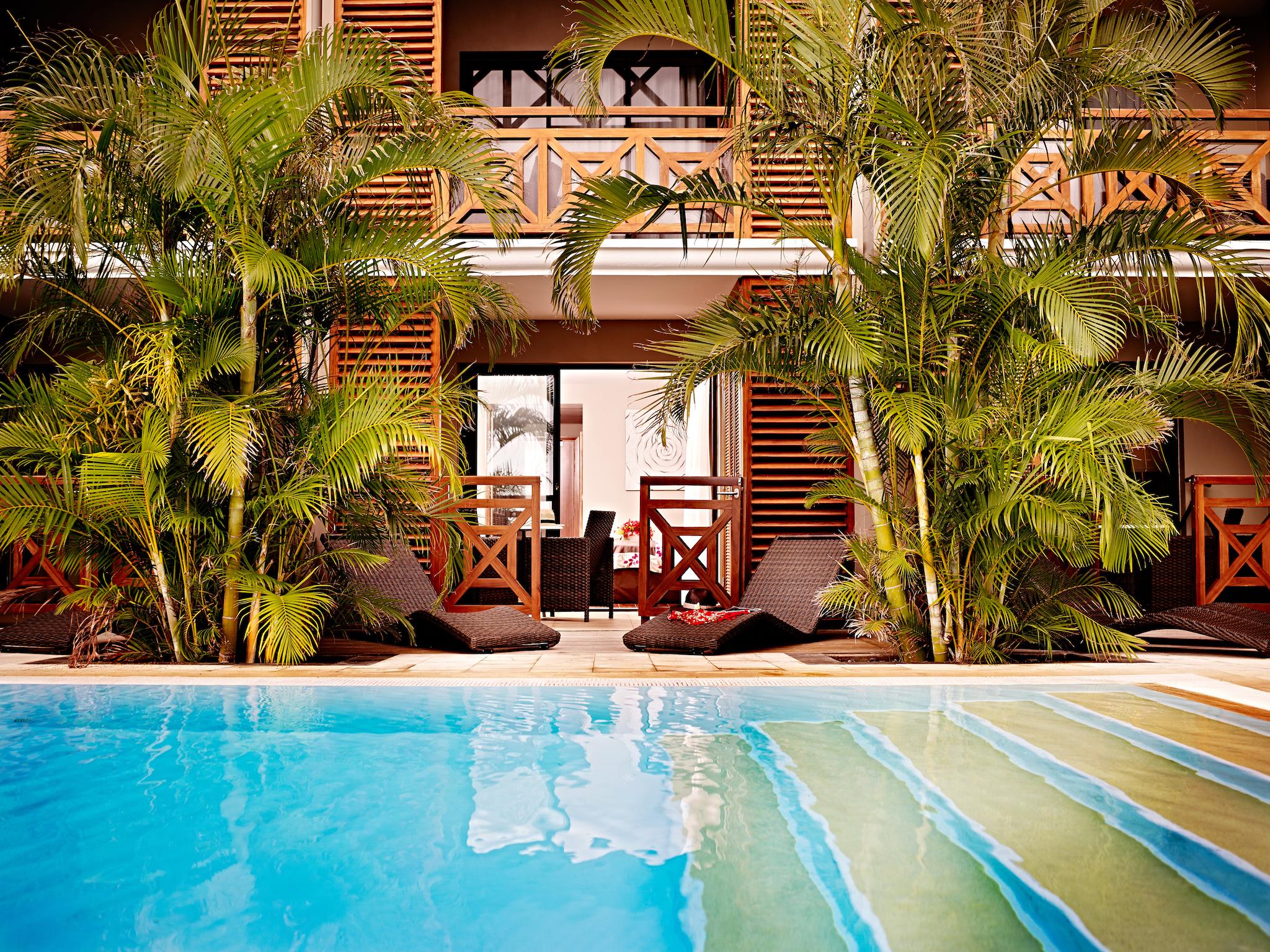 Iloha Seaview Hotel Saint-Leu Exteriör bild